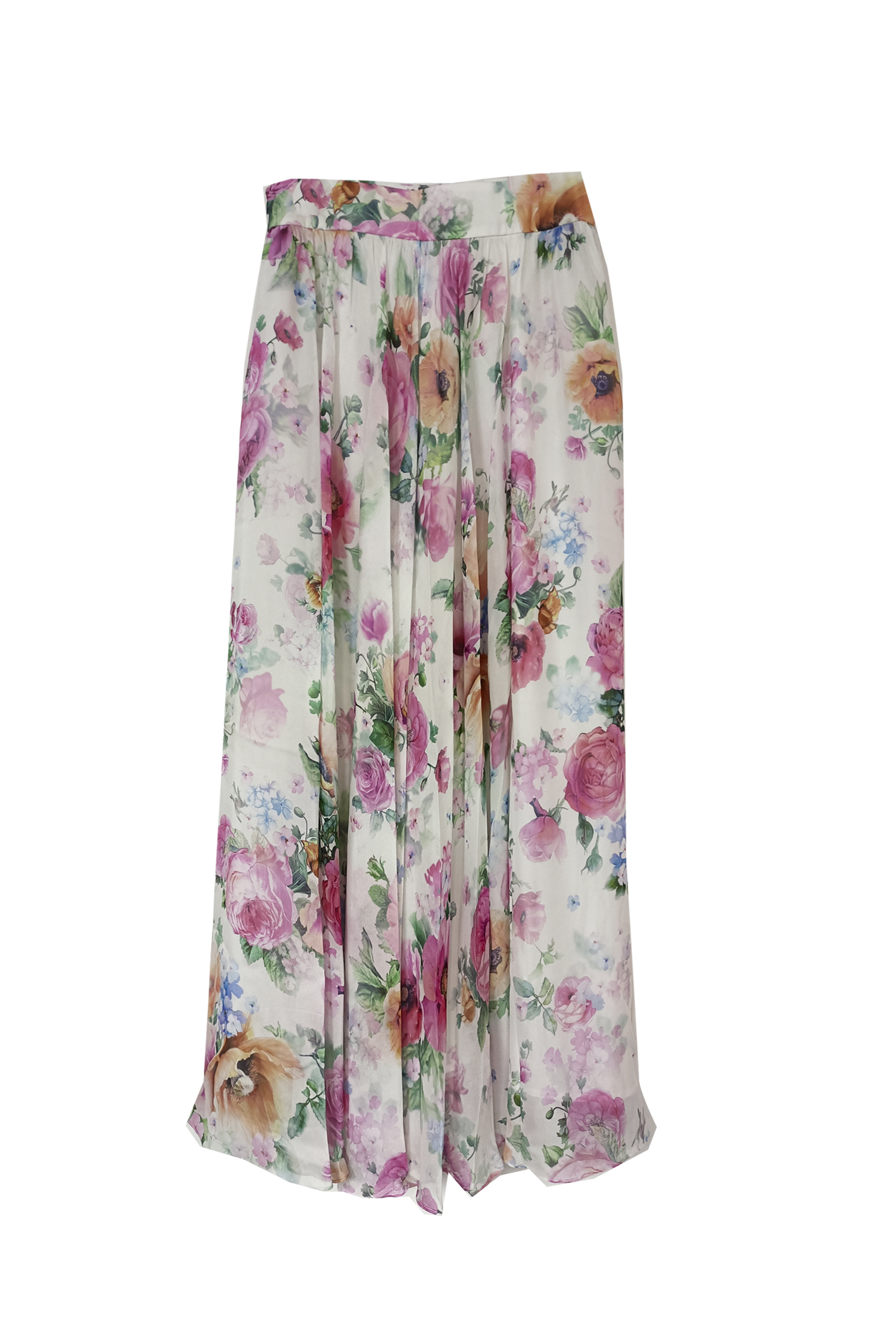 BE10166C1 寧靜莊園玫瑰印花長裙