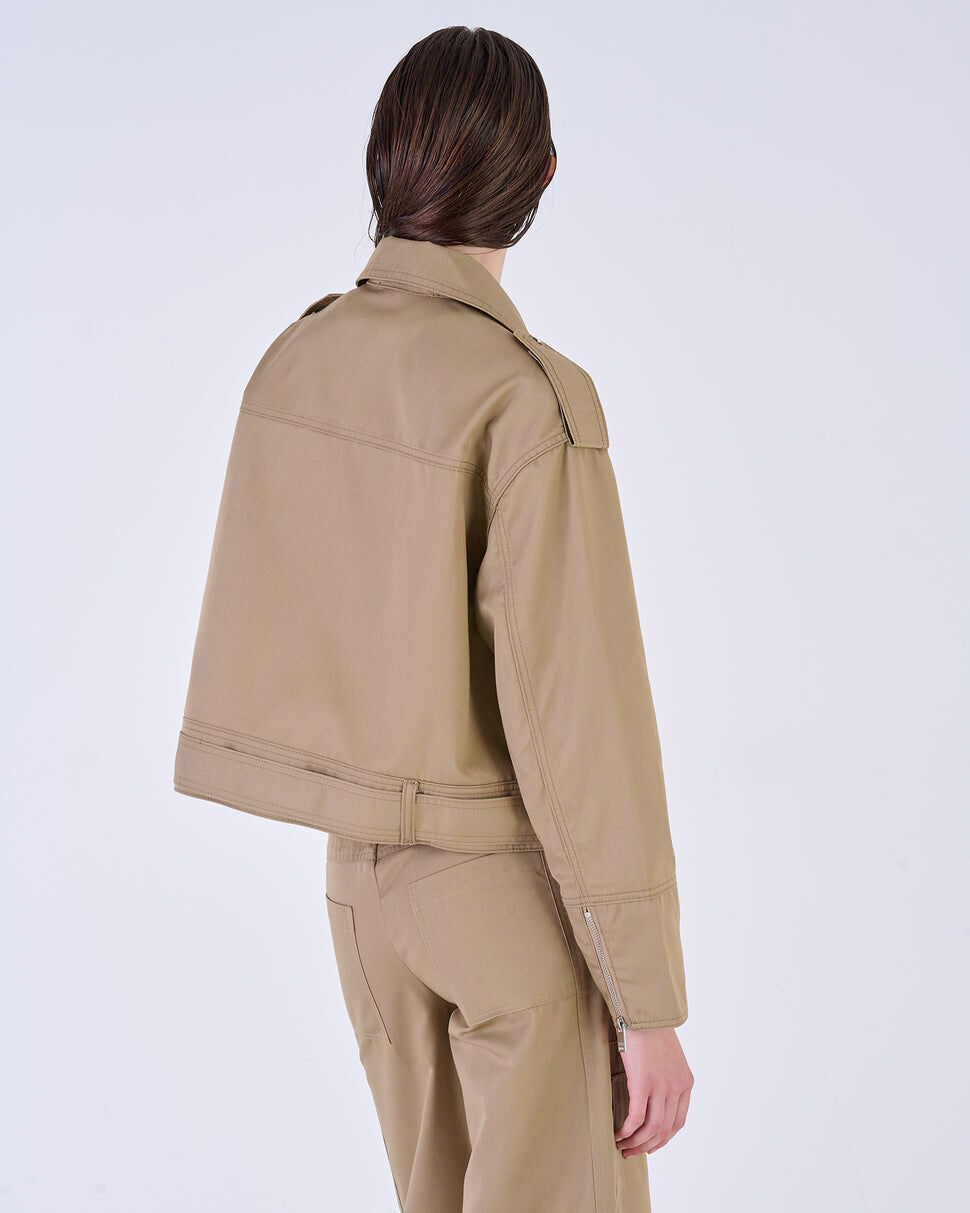 【Silvian Heach】帥氣軍風夾克外套