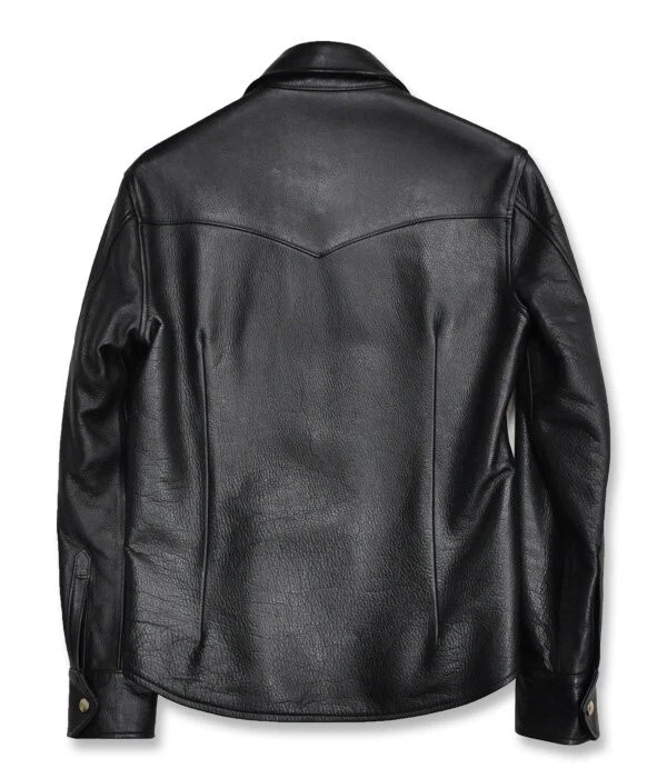 Y'2 LEATHER - SS-13 WESTERN SHIRT BLACK