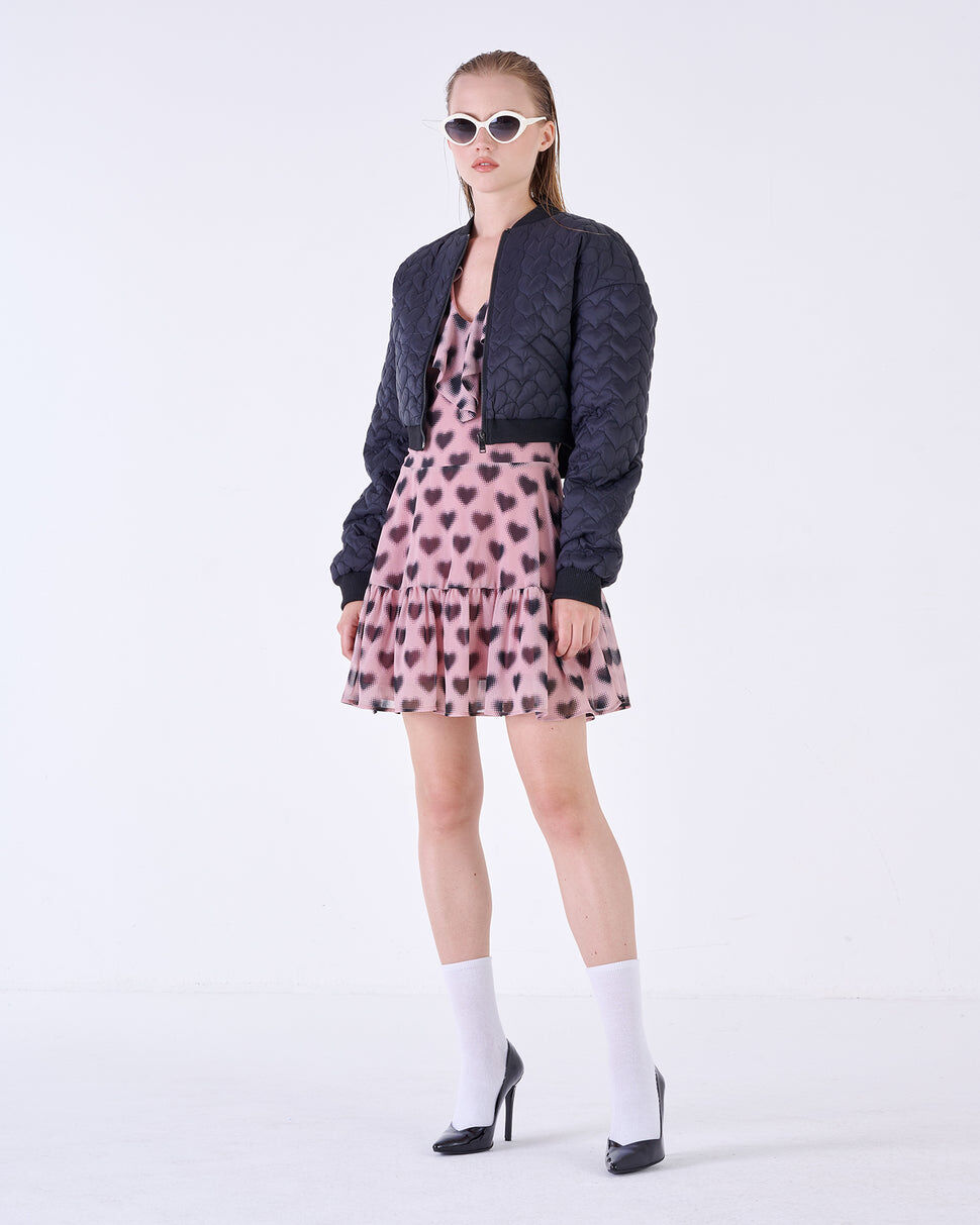 【Silvian Heach】愛心車線短外套