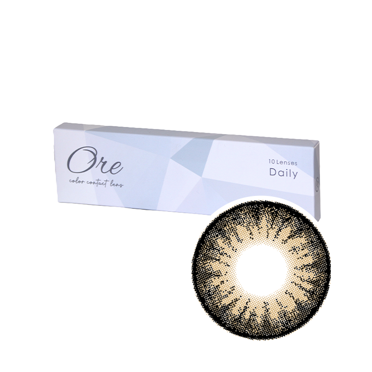 睛靈晶石系列彩色日拋(10片)琥珀棕