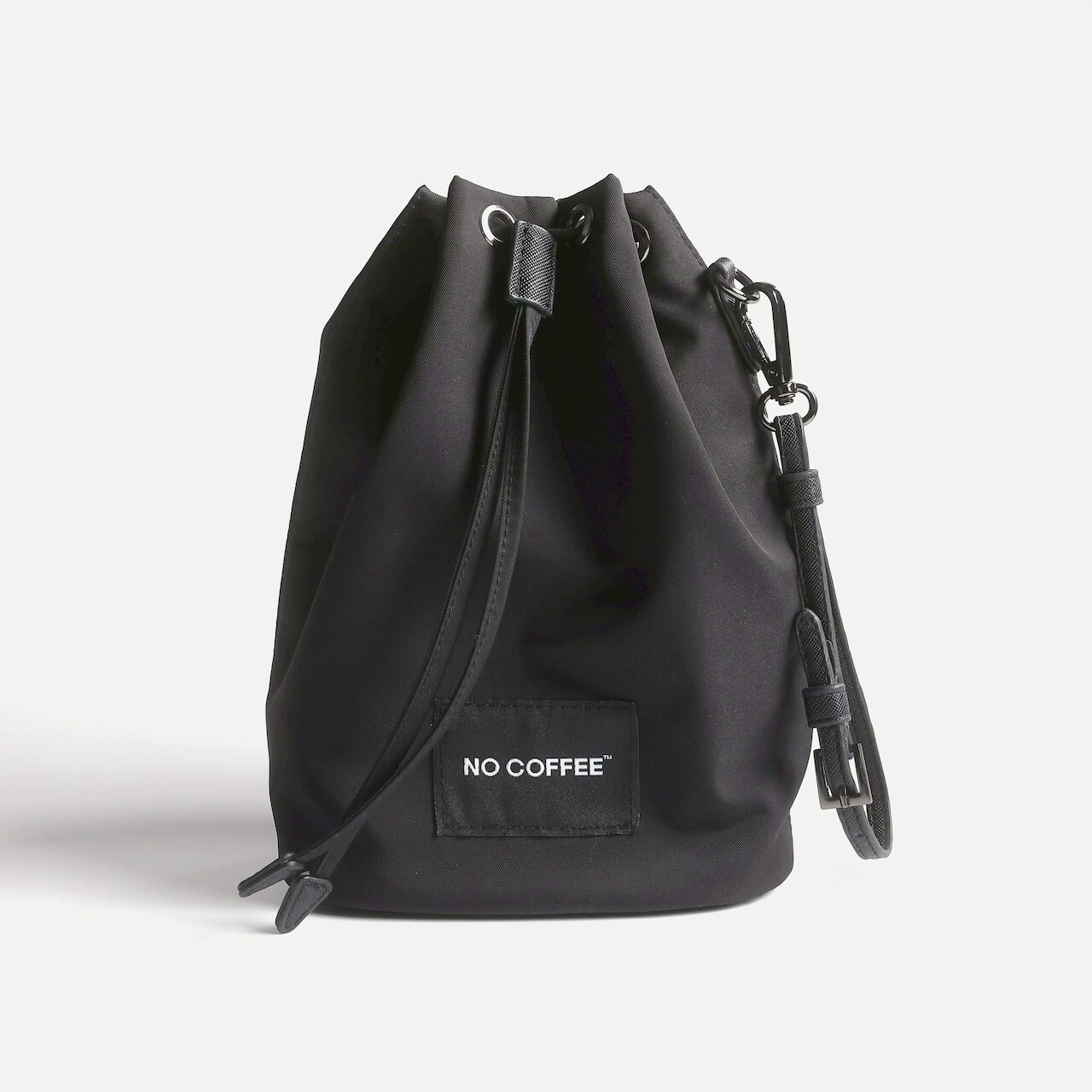 NO COFFEE NYLON 束口手提包