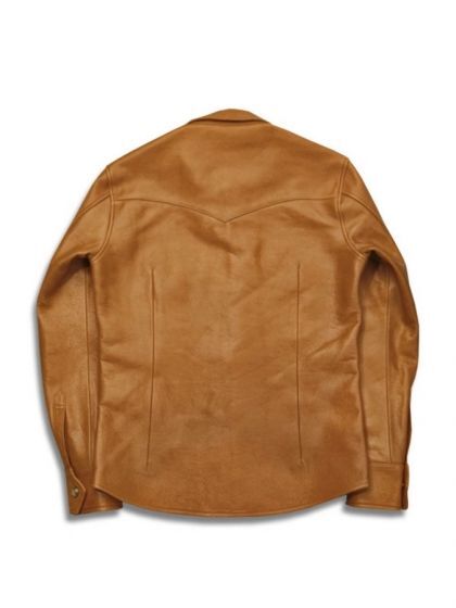 Y'2 LEATHER - SS-13 WESTERN SHIRT CAMEL