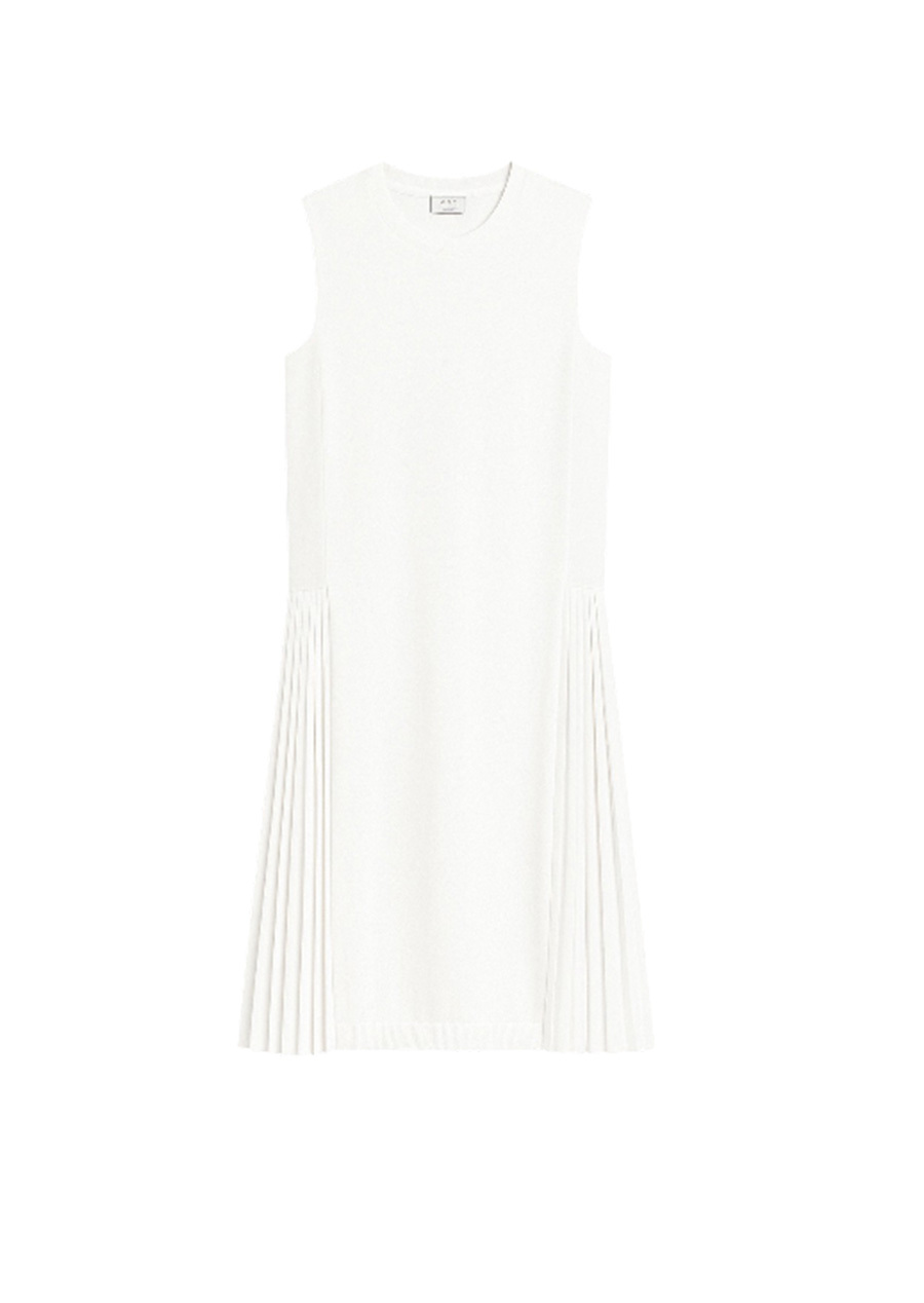 Semicouture  側百褶背心洋