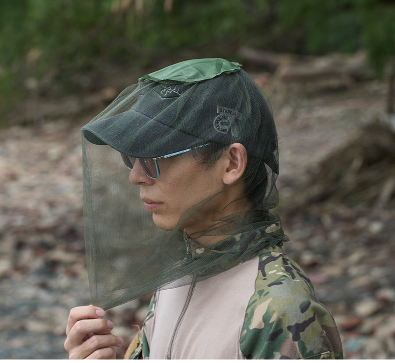 ISE 頭部防蚊紗網