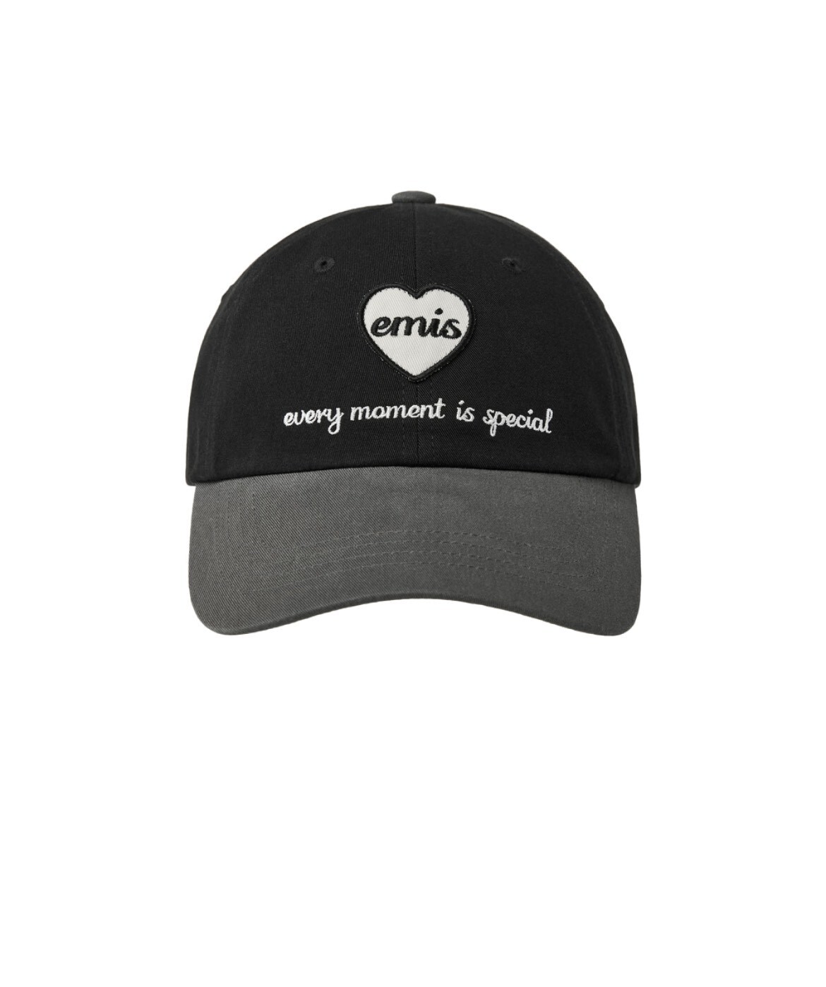 【預購】emis 棒球帽 HEART WAPPEN TONE ON TONE BALL系列