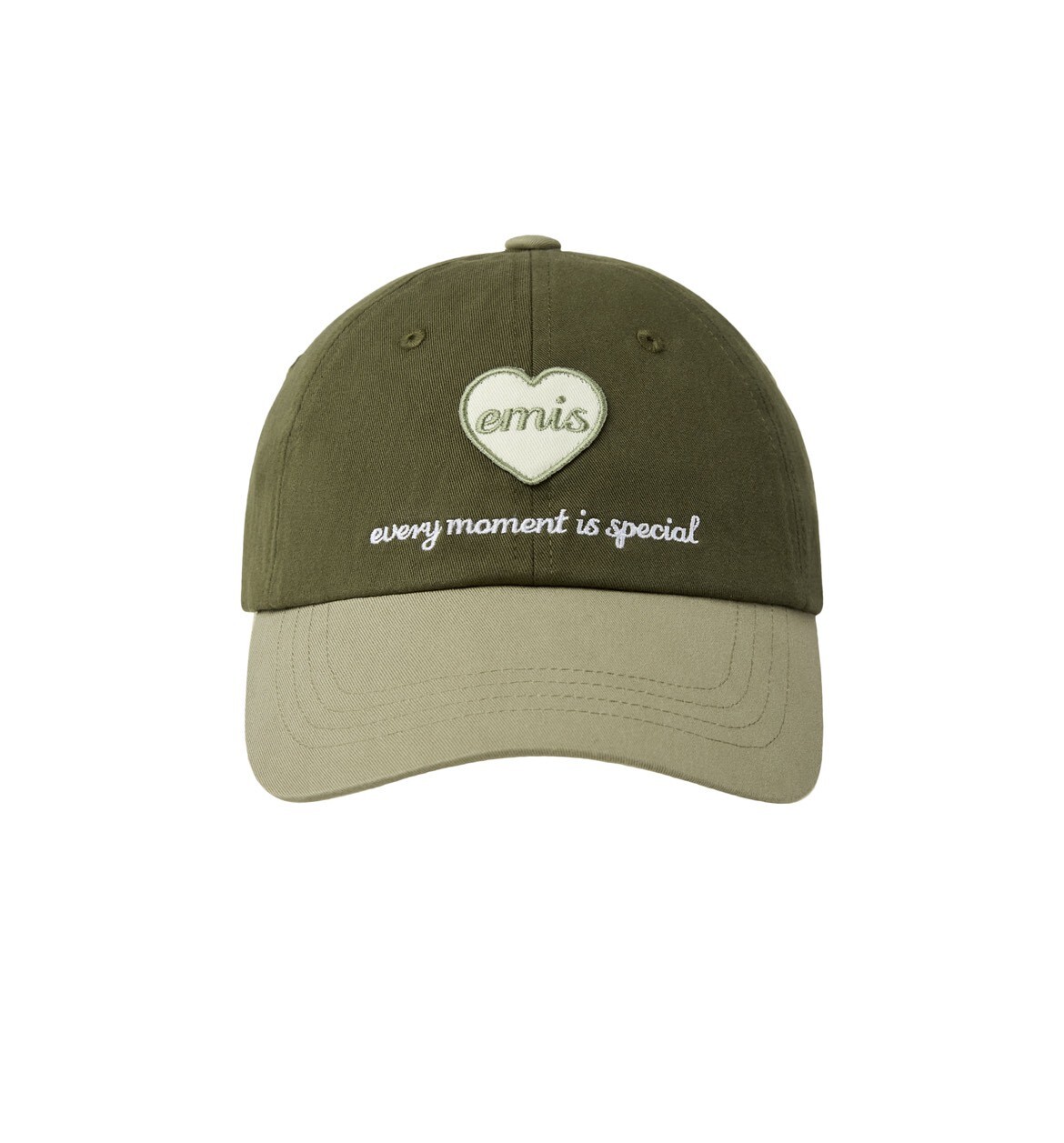 【預購】emis 棒球帽 HEART WAPPEN TONE ON TONE BALL系列