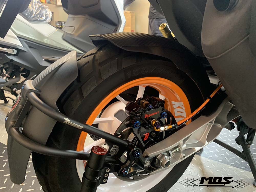 Rear Fender Tire Hugger for SYM ADXTG 400 2024-2025