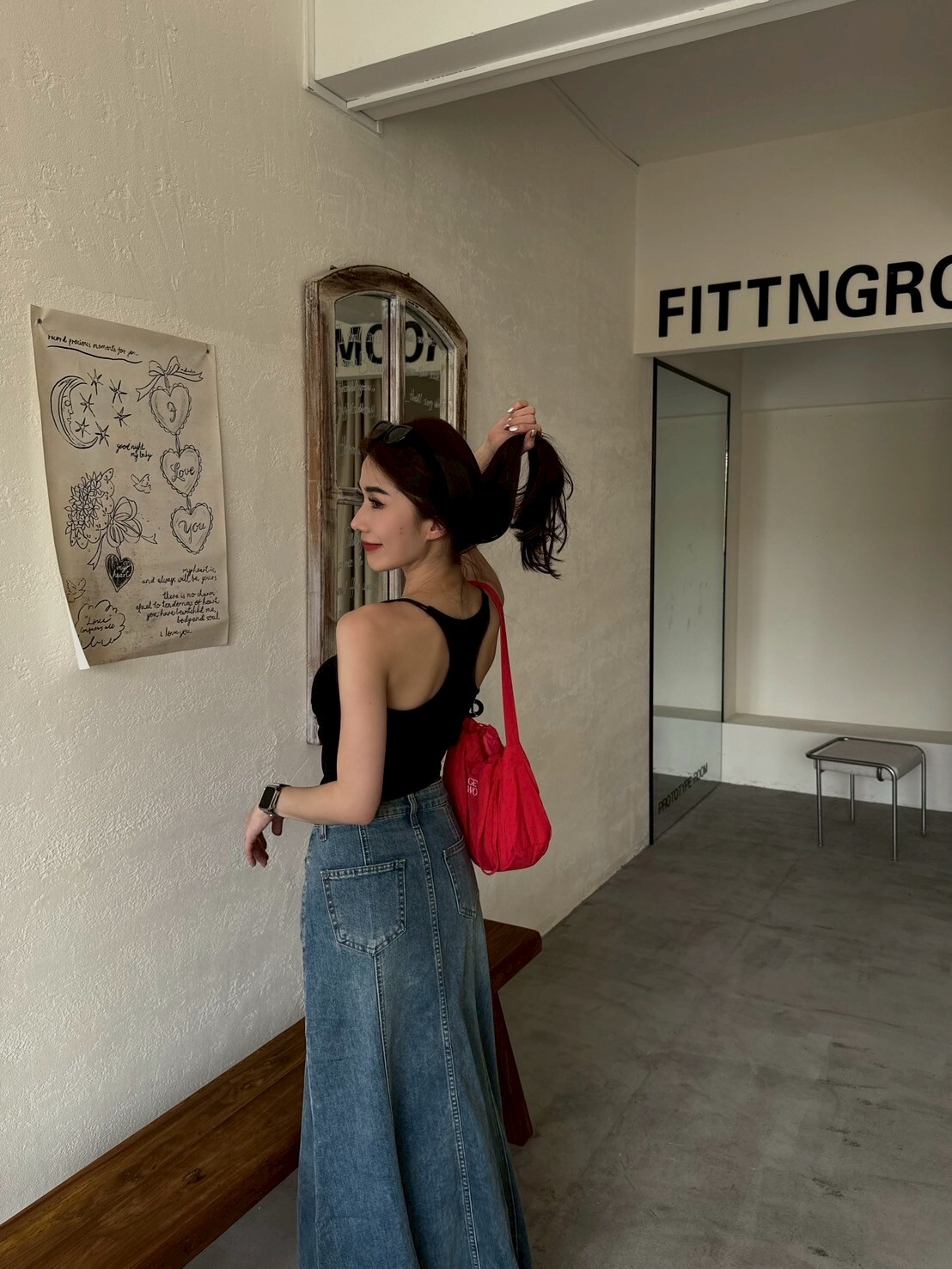 雙肩帶側抓皺BRATOP