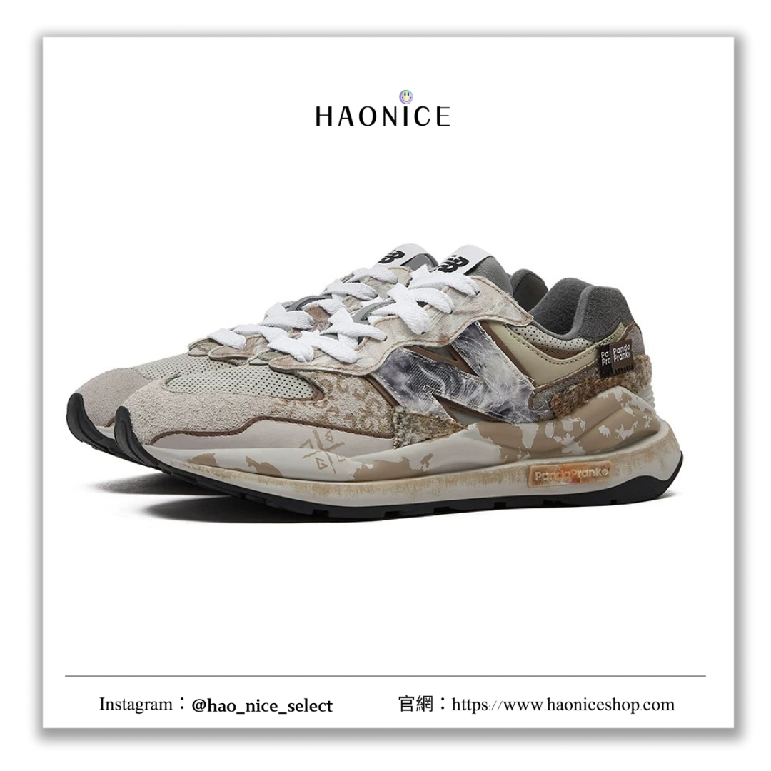 【HAO NICE 】熊貓惡作劇系列 ❗️配合FAKEBUSTERS驗鞋 ❗️ New Balance NB 5740 踏雪尋疆系列 牧雲訂製 低筒休閒慢跑鞋🔥