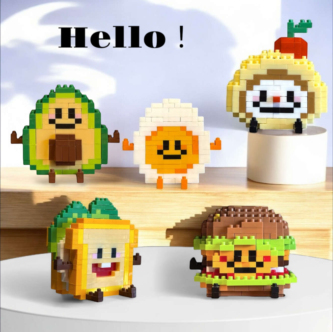 食物系列｜立體積木