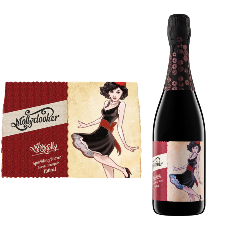 Mollydooker 左撇子梅利小姐設拉子氣泡紅酒 2023 750ml 14.5% [9336975000129_2023]