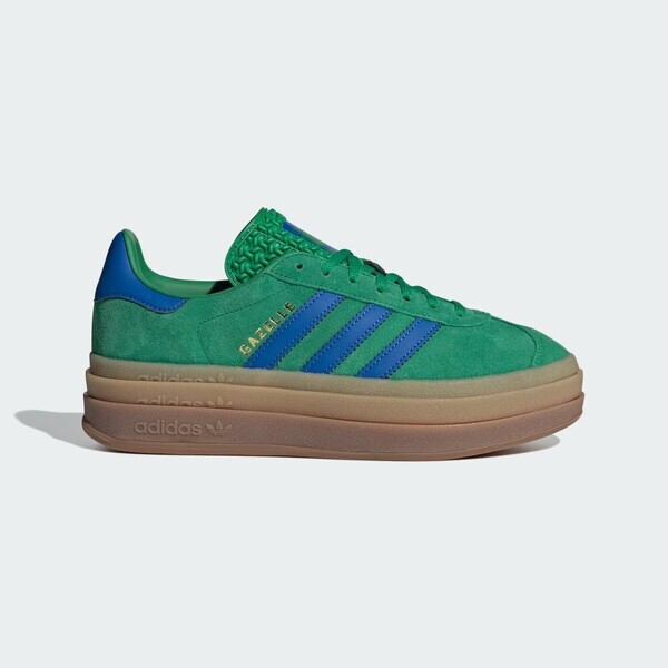 Adidas Gazelle Bold W IE1370 女 運動休閒鞋 復古 厚底 舒適 百搭 綠 藍