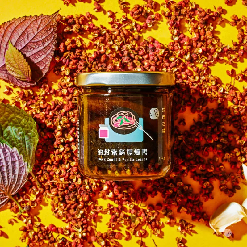 油封紫蘇煙燻鴨