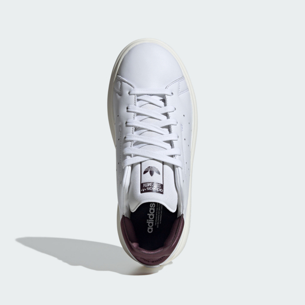 Adidas Stan Smith PF W IF7012 女 運動休閒鞋 經典 復古 厚底 三葉草 白 酒紅