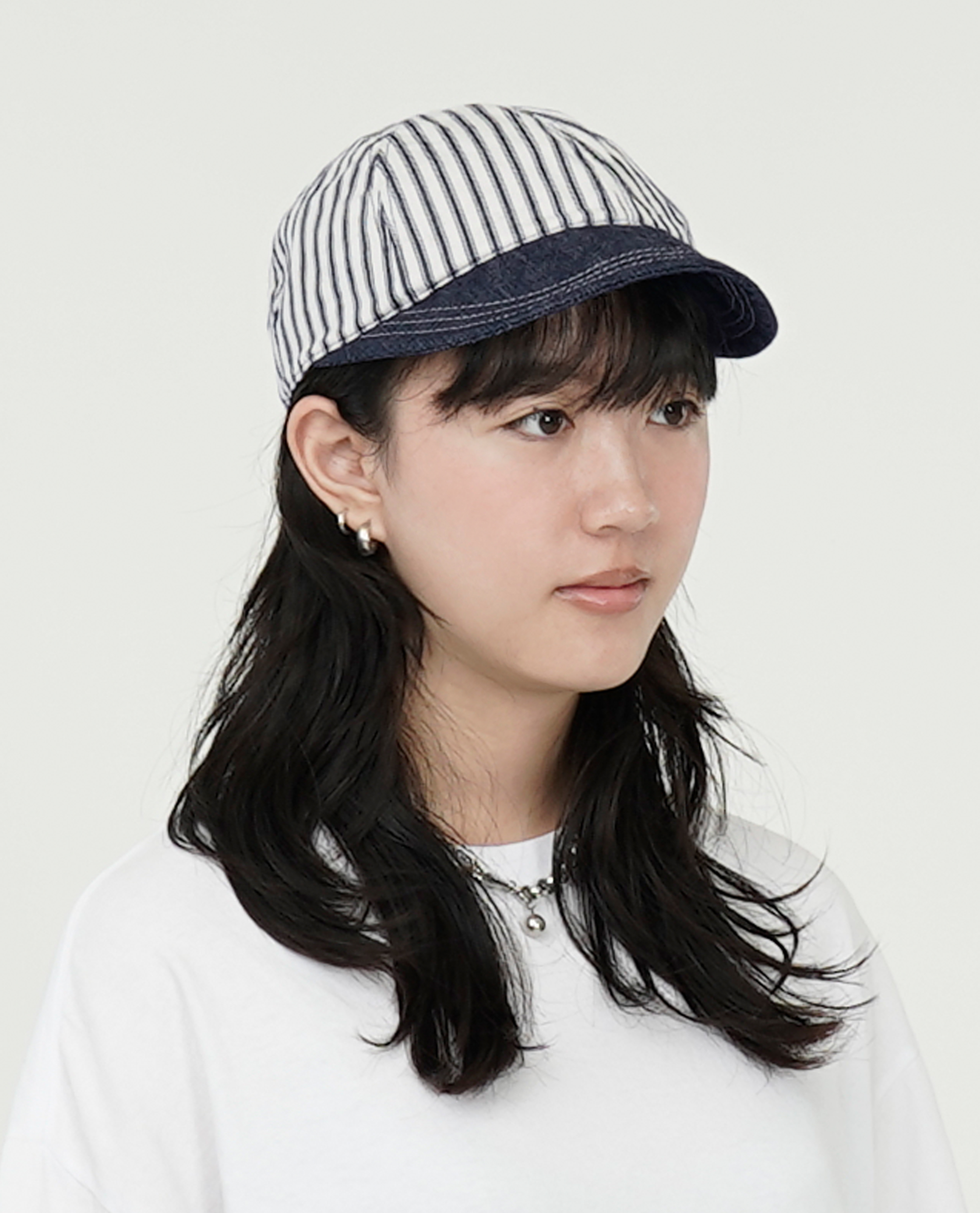 HIGHER 9oz HICKORY × DENIM BEAK CAP - 25SS