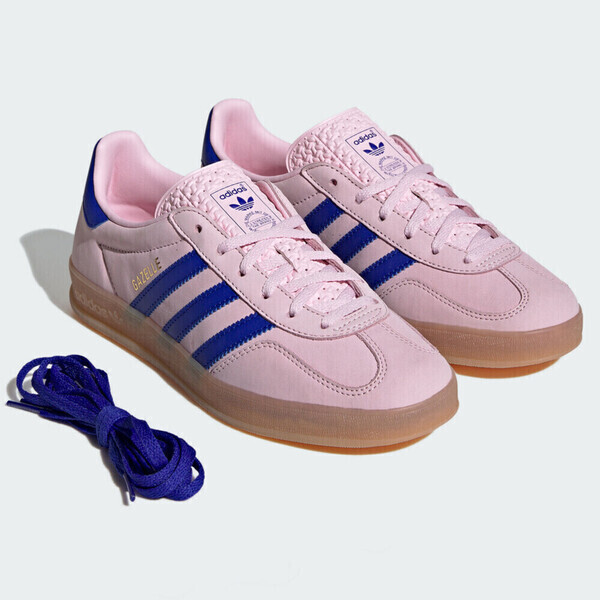Adidas Gazelle Indoor W JI1371 女 運動休閒鞋 復古 德訓鞋 舒適 百搭 粉紅 寶藍