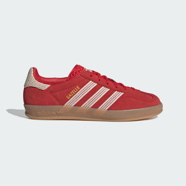 Adidas Gazelle Indoor W JI2756 女 運動休閒鞋 德訓鞋 復古 膠底 百搭 紅