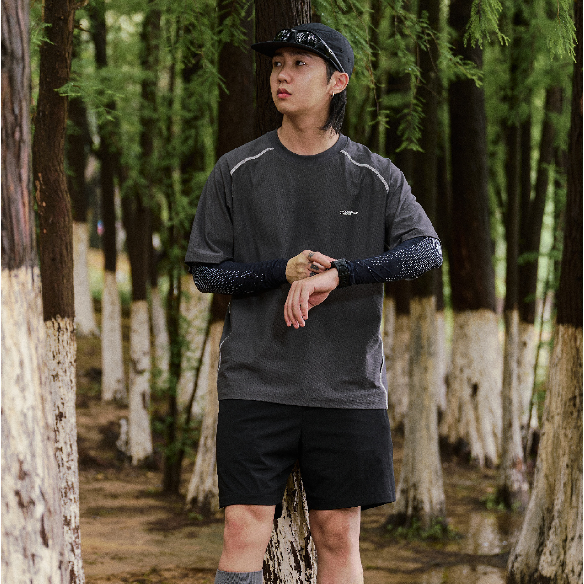 BOHRHOO Quick-Drying Running Tee 速乾印花運動短Tee [BH999]