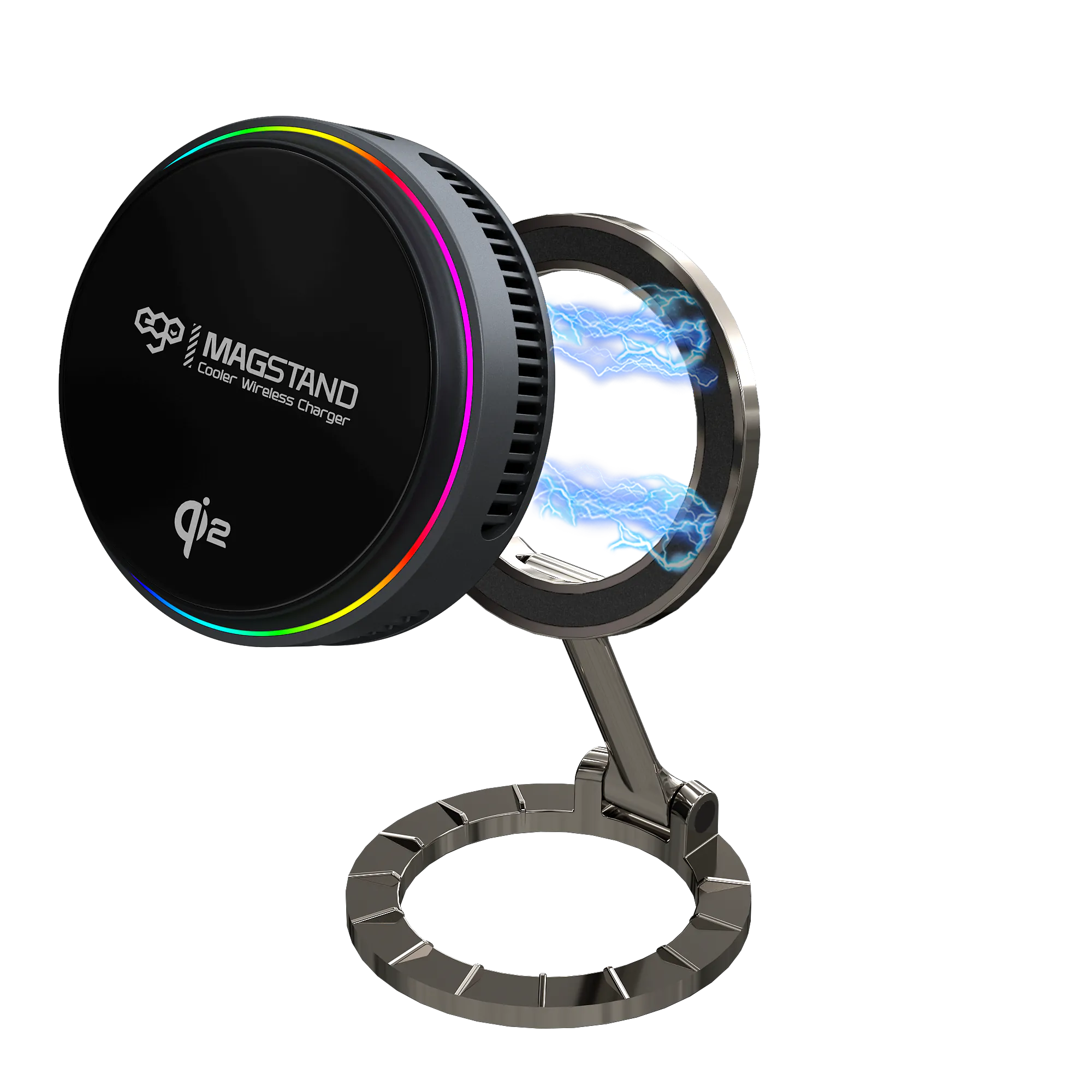 EGO MagStand3 @半導體散熱 雙面磁吸QI2充電器 C5