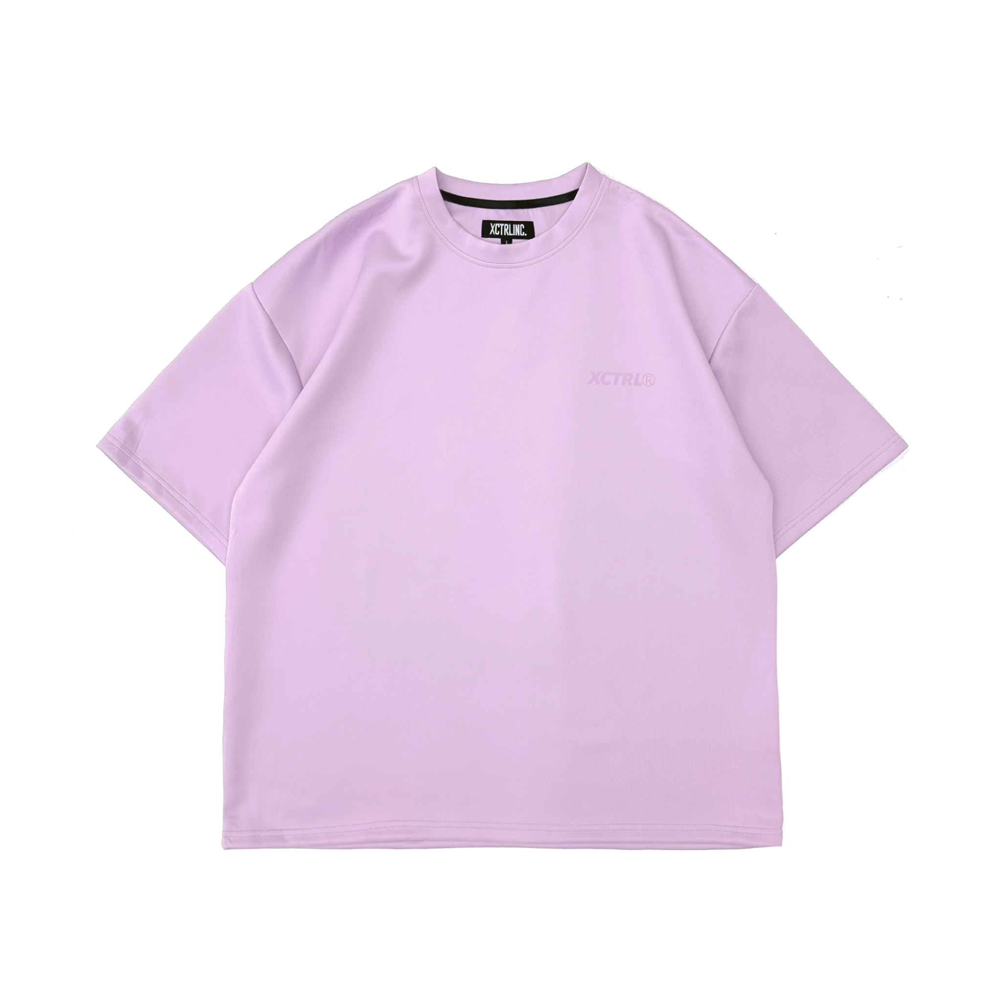 XCTRL 多字體排版彈性寬版短T-粉紫