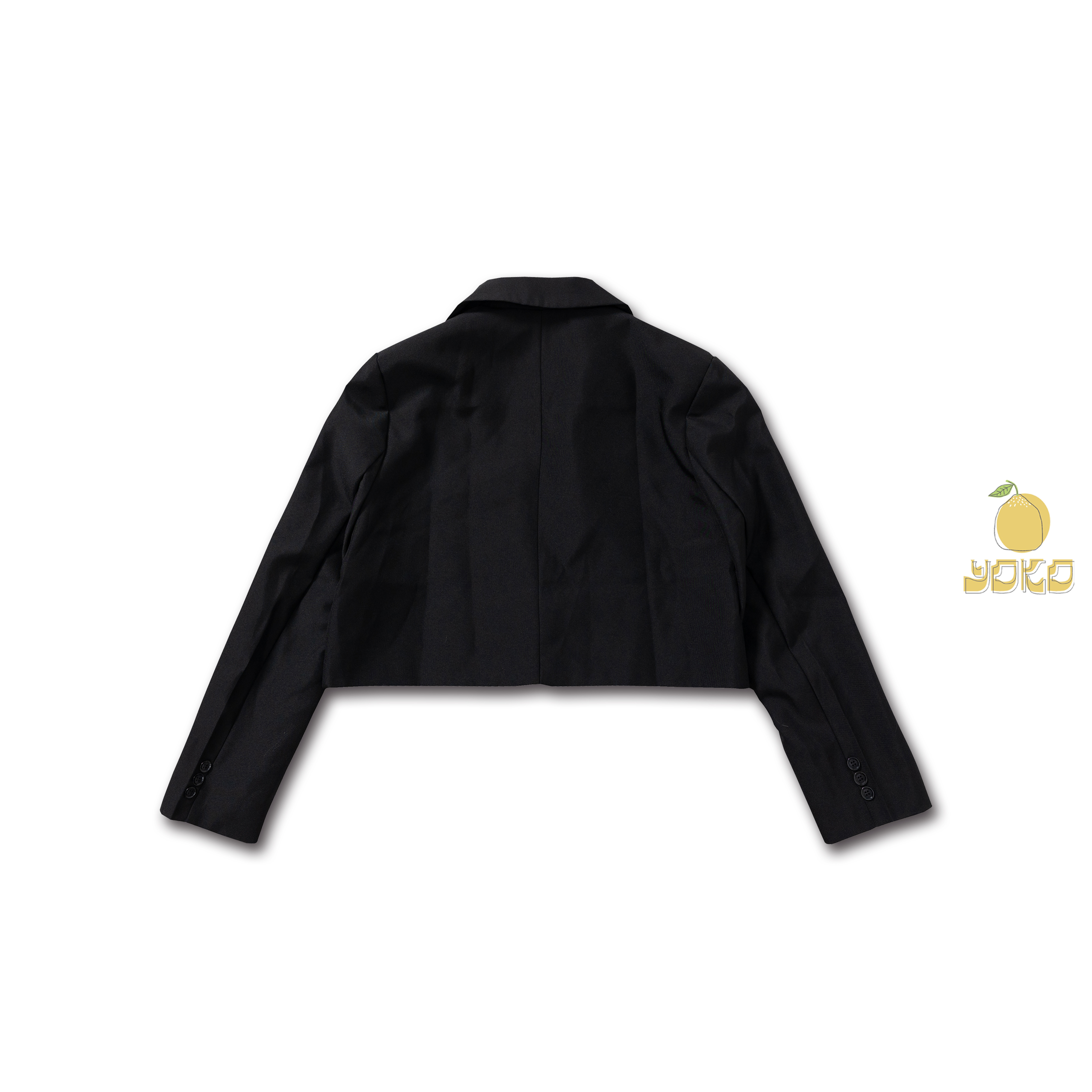 YOKO OW純色短版西裝外套