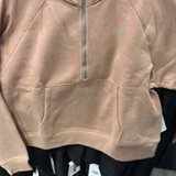 [S] DKNY EIZ MINI STUD LOGO HALF ZIP PULLOVER, DP4T9993-EIZ FINAL SALE (SD1343)