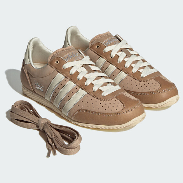 Adidas Japan W JS0253 女 運動休閒鞋 德訓鞋 復古鞋 穿搭 奶茶