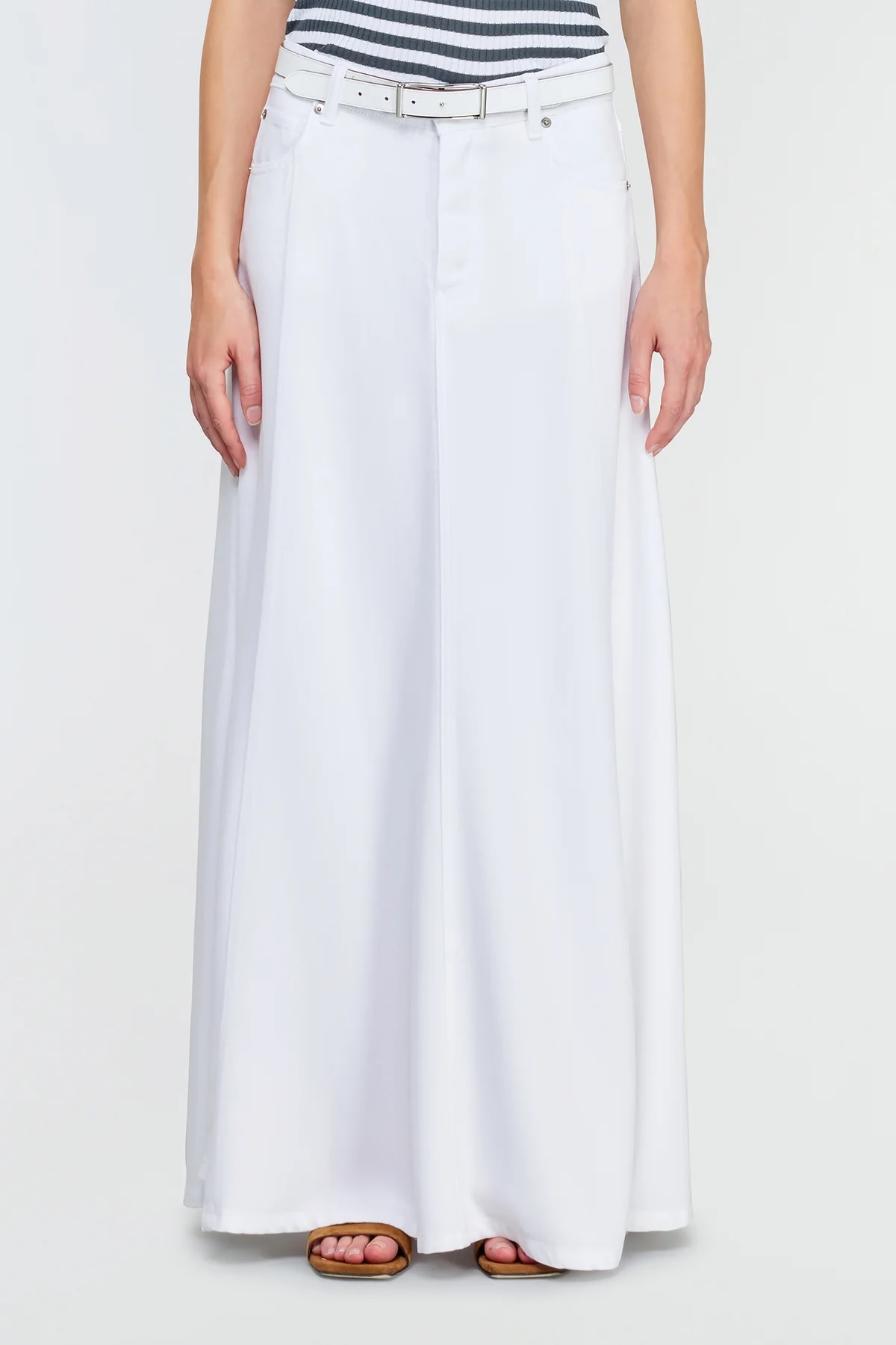 Semicouture  丹寧長圓裙