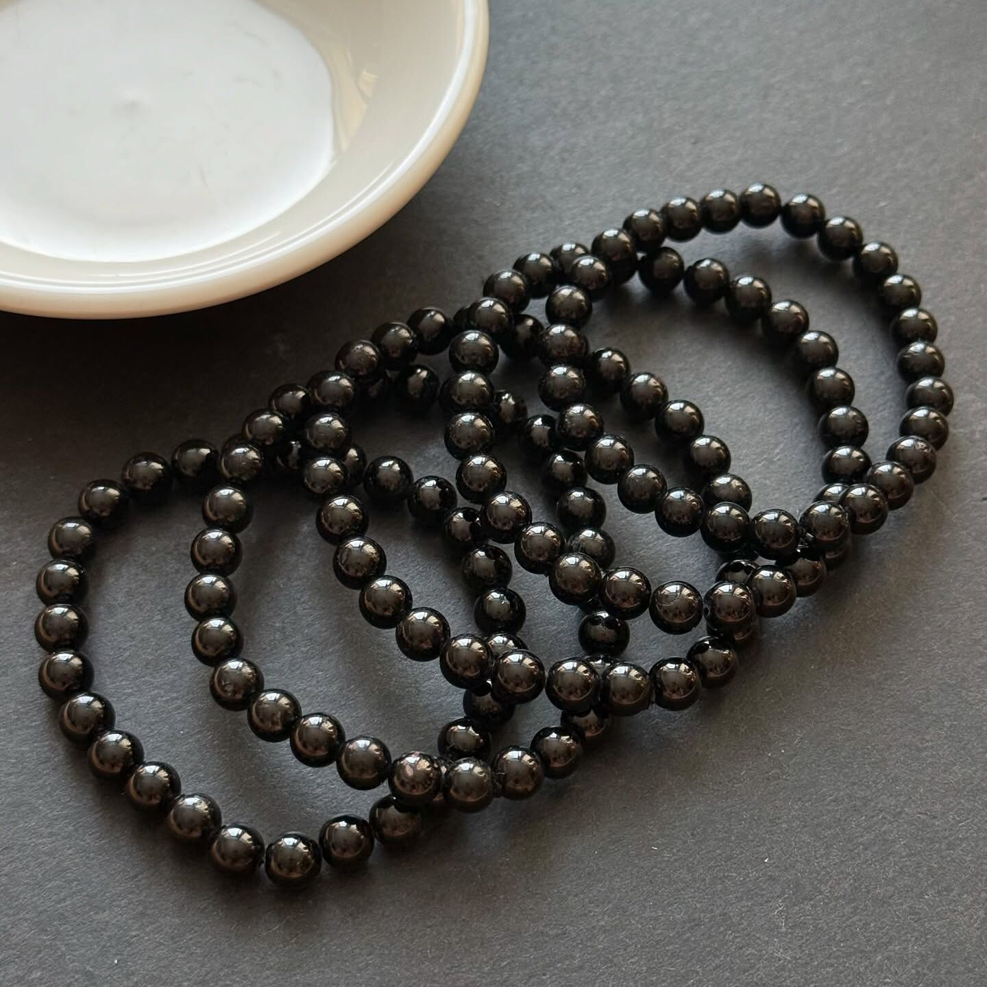 [原石] 黑碧璽 水晶手串