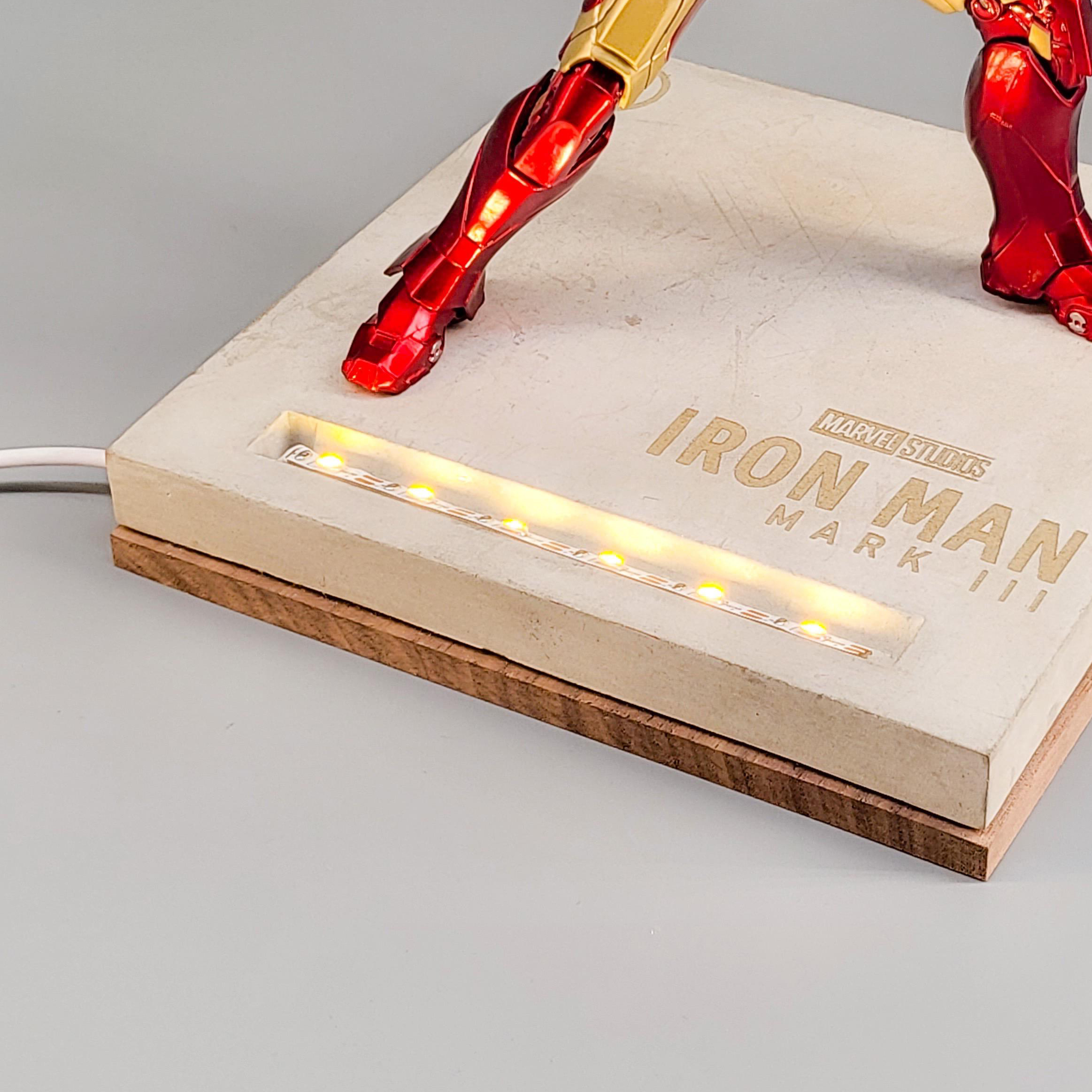 450g 水泥展示燈座