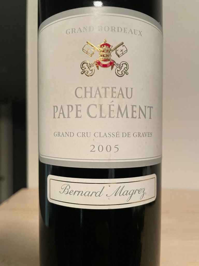 Chateau Pape Clement 2005 (RP99)