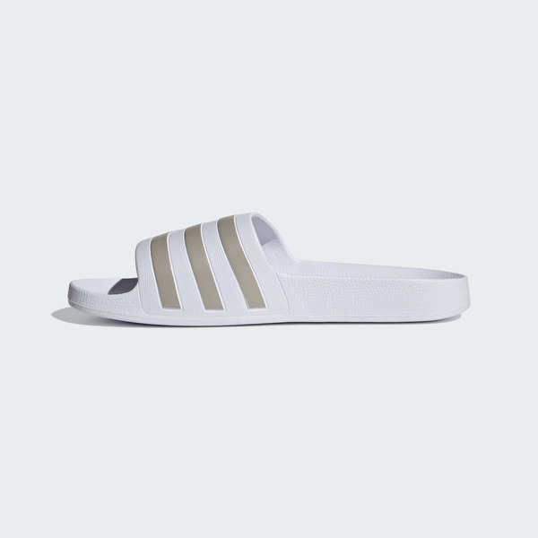 Adidas Adilette Aqua EF1730 男女 涼拖鞋 運動 休閒 輕量 舒適 快乾 夏日 海灘 白