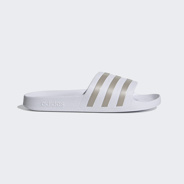 Adidas Adilette Aqua EF1730 男女 涼拖鞋 運動 休閒 輕量 舒適 快乾 夏日 海灘 白