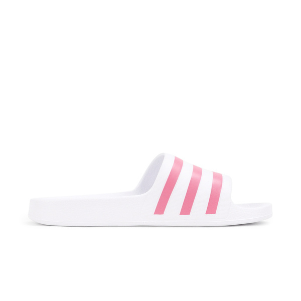 Adidas Adilette Aqua GZ5237 女 涼拖鞋 運動 經典 簡約 快乾 夏日 海灘 泳池 白 粉