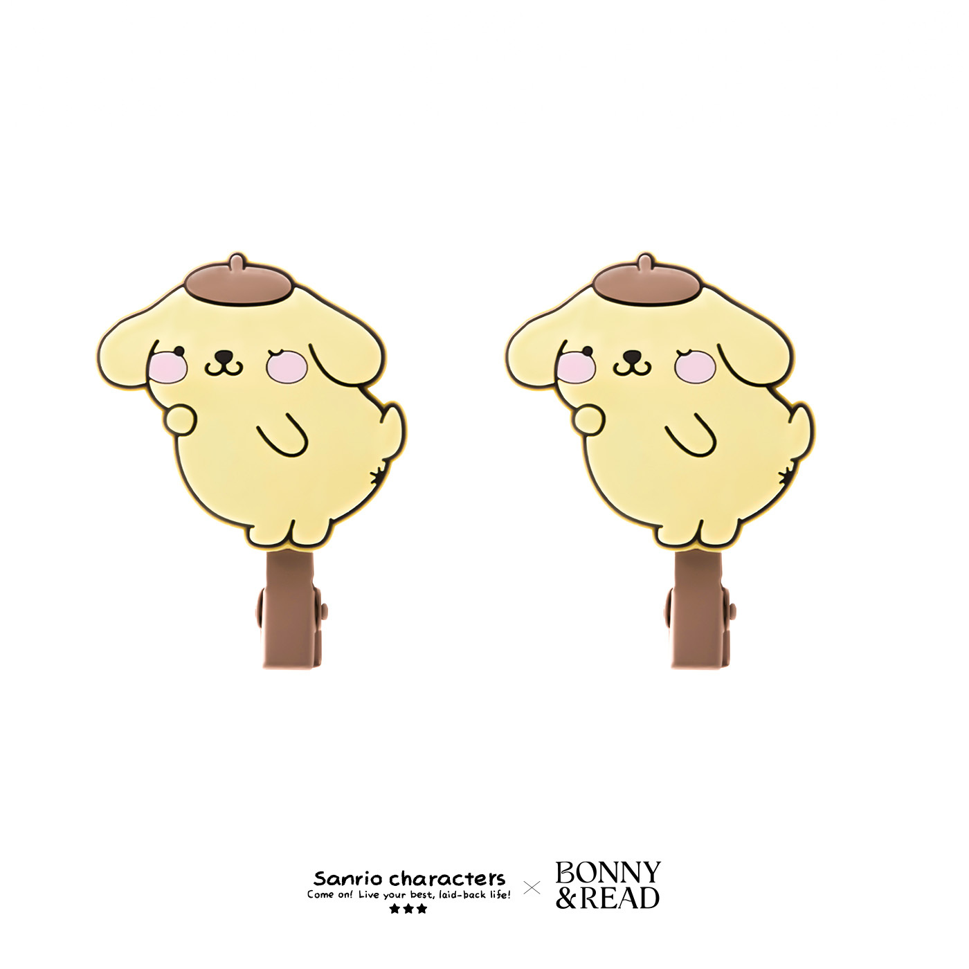 平價飾品,三麗鷗,布丁狗,髮夾