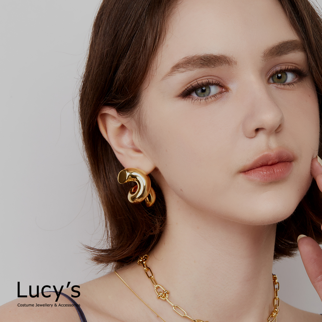 Lucy's X RO HUANG 不平凡．耳環 (二色) (122867/122868)