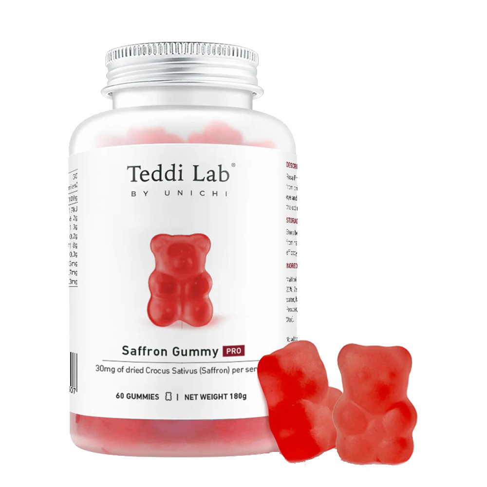 澳洲 Unichi 藏紅花 小熊軟糖 180g (60粒)