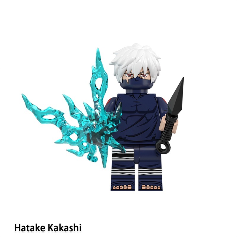Naruto kakashi Custom Minifigures Fit Lego WM6155 WM2496