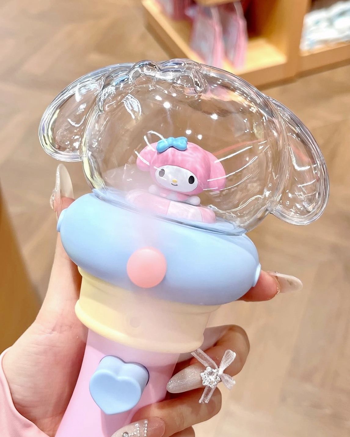 三麗鷗 夏日泡泡 噴霧手持風扇盲盒