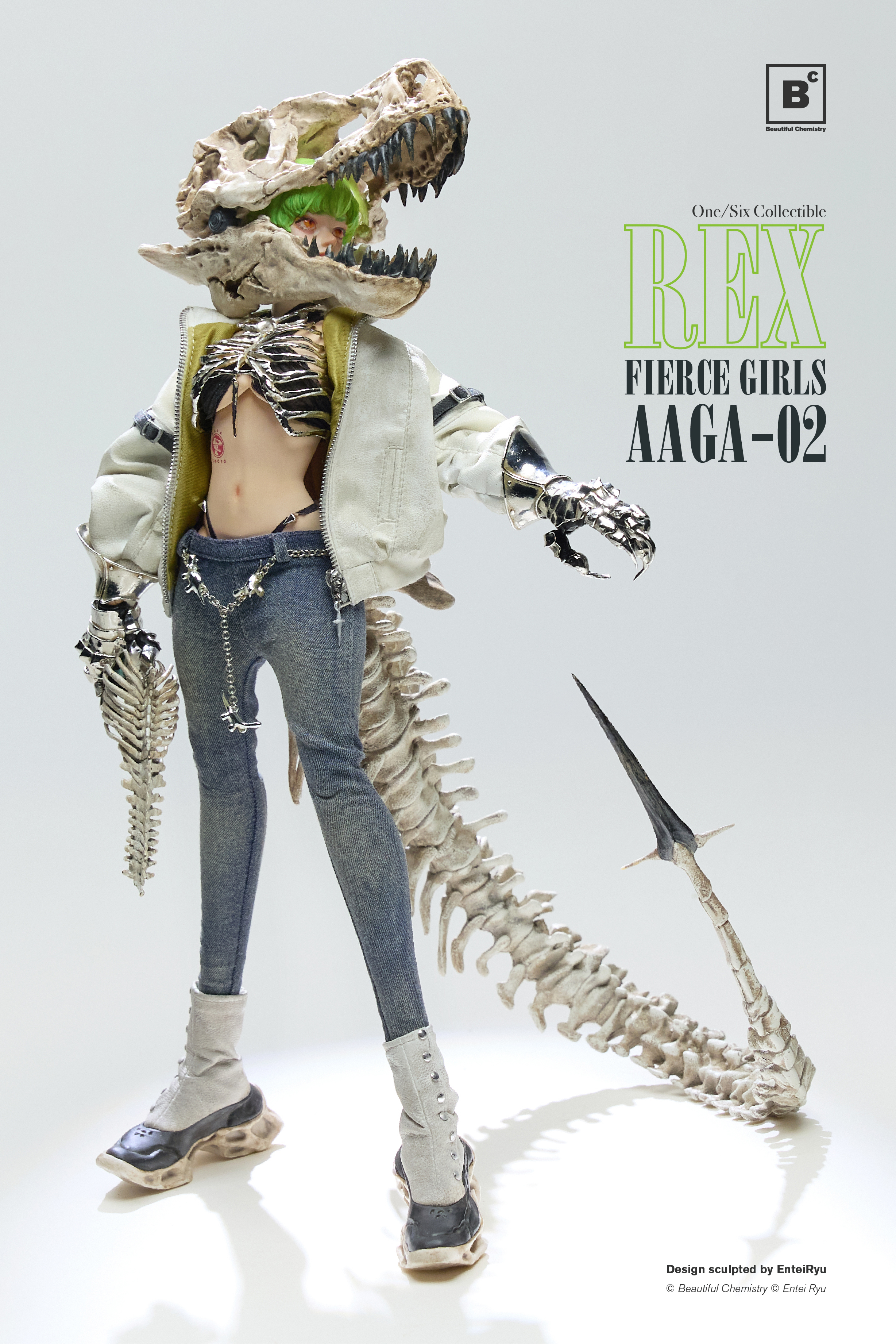 [訂金] Beautiful Chemistry x Entei Ryu : 1/6 兇猛少女系列 傭槍兵AAGA-02 Rex雷克斯 UV202501