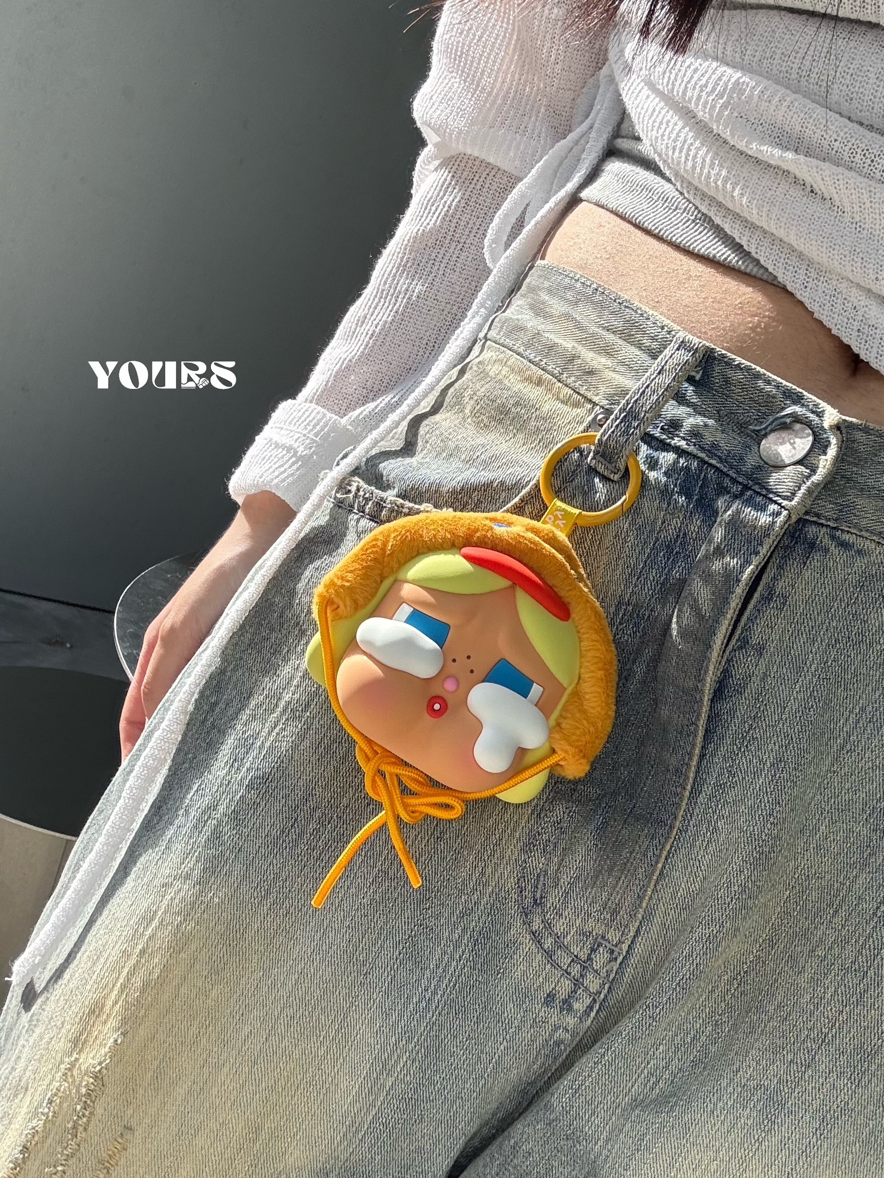 POP MART 泡泡瑪特 CRYBABY眼淚工廠系列 耳機包