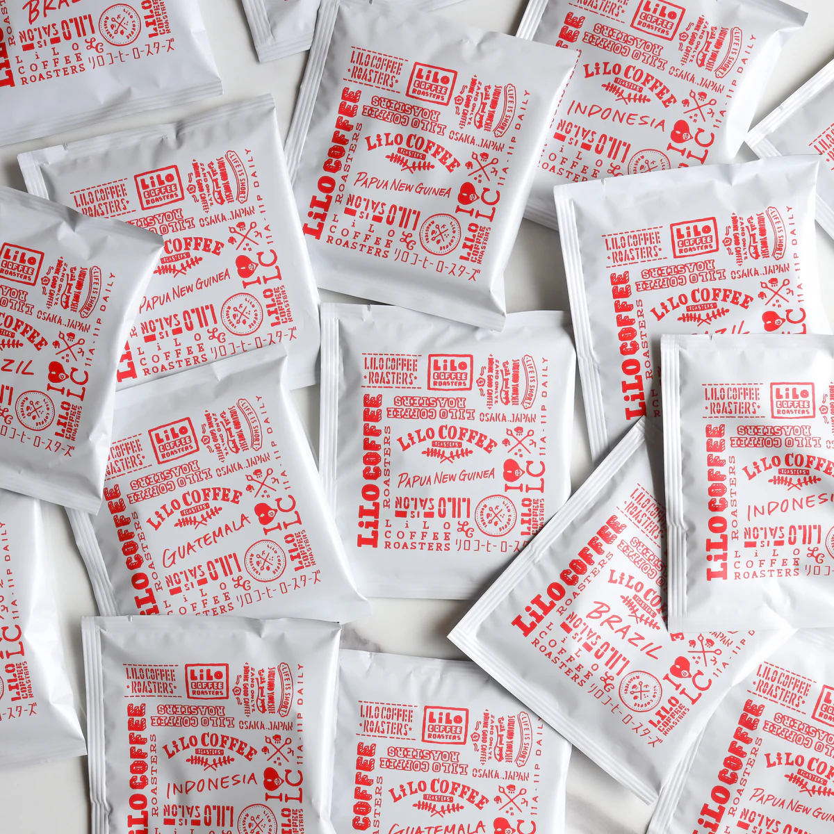 Lilo｜咖啡掛耳包（紅色中烘焙｜焦糖可可調）