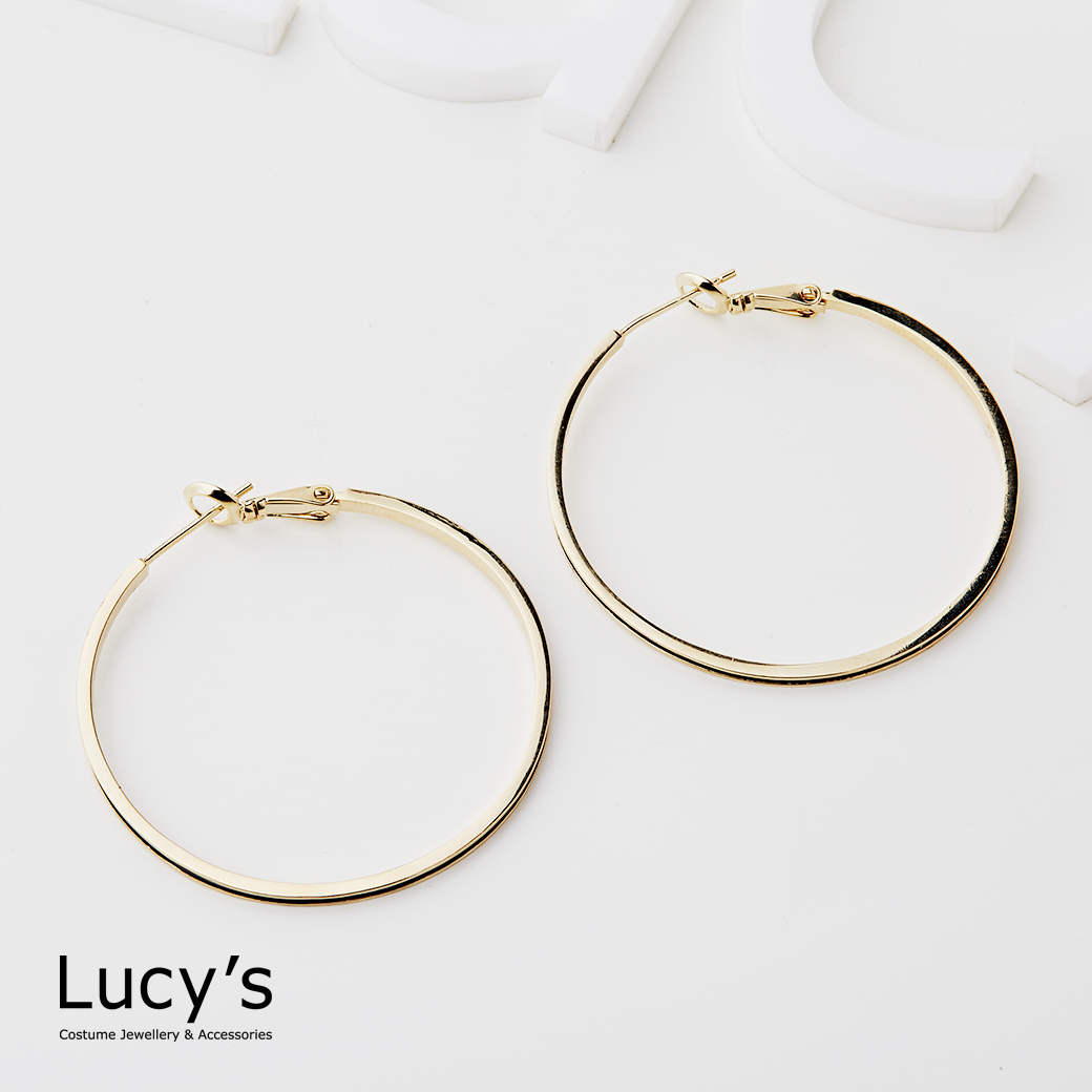 夜光輪廓 圈型耳環 (121266)