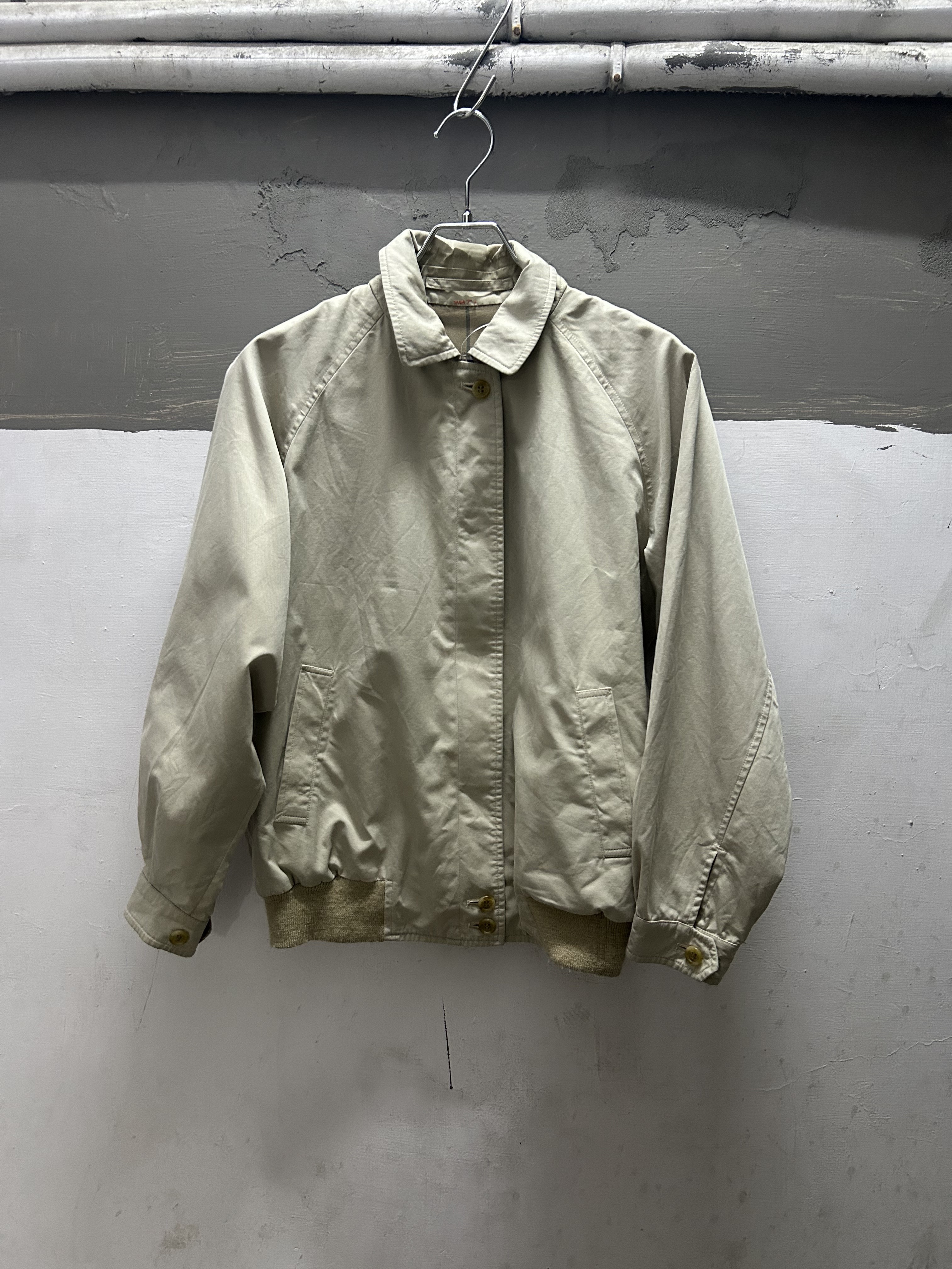 80-90s BURBERRY Harrington Jacket Made in England
