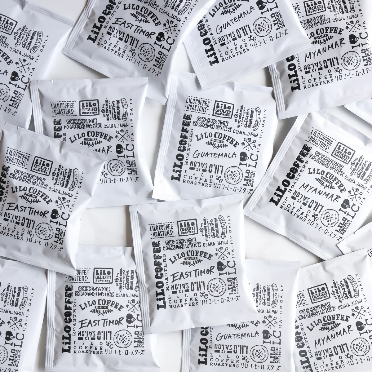 Lilo｜咖啡掛耳包（黑色深烘焙｜堅果巧克力調）