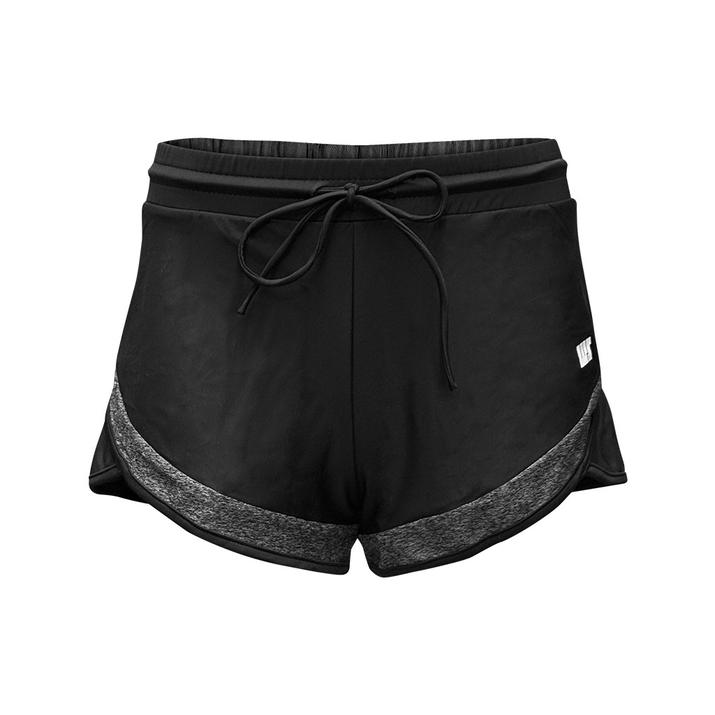 女士內襯游泳沙灘短褲 - 黑/灰