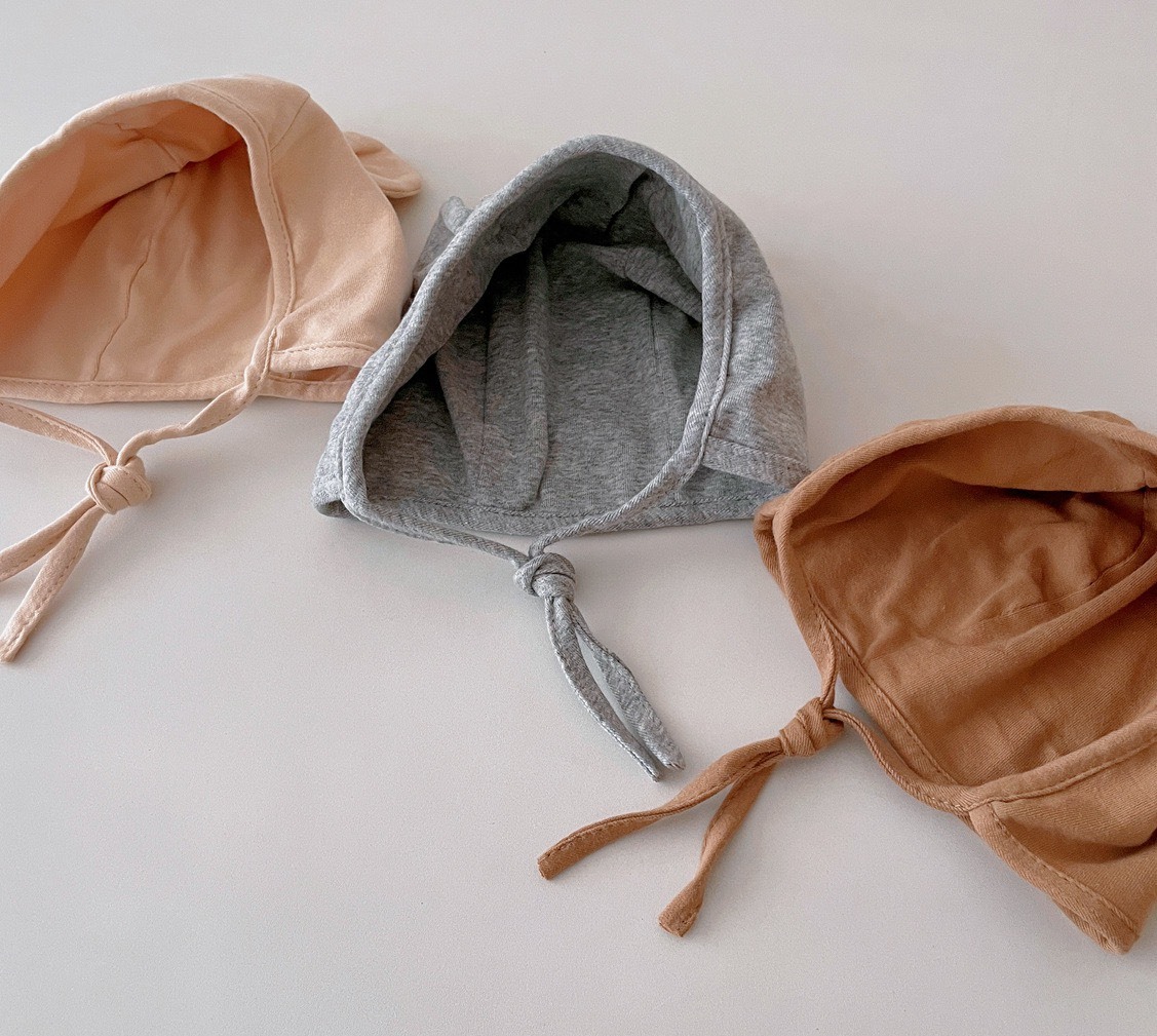 可愛耳朵寶寶綁帶帽