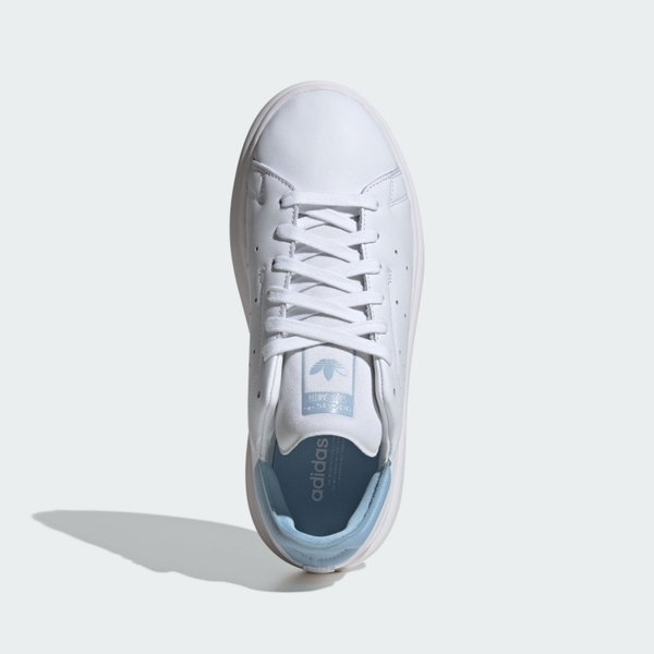 Adidas Stan Smith PF W IF7011 女 休閒鞋 運動 經典 復古 厚底 三葉草 白 淺藍