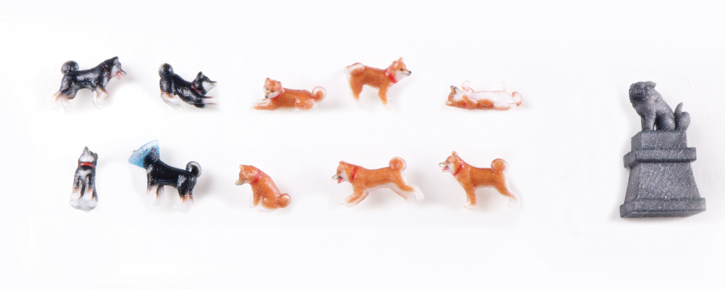 Kato 24-711 N Scale Shiba Dog